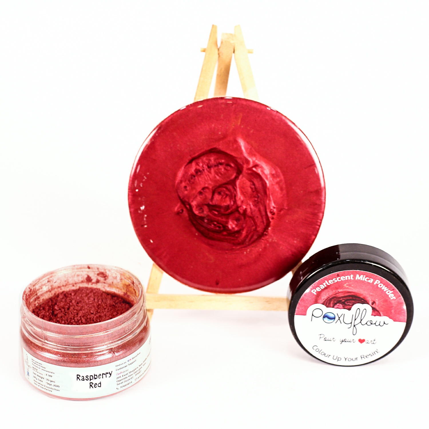 Raspberry Red Mica Powder