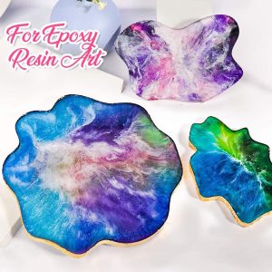 Geode Coaster Resin Molds (Pack of 3)
