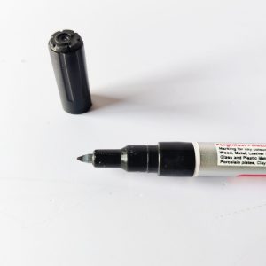 Resin Fine Tip Paint Markers – Black