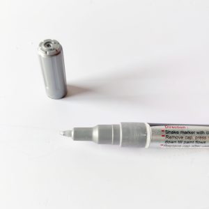 Resin Fine Tip Paint Markers – Silver