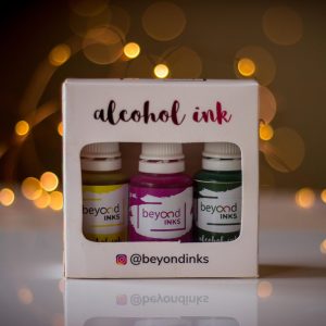 Alcohol Ink Pack #5 – Sunshine, Magenta & Pine